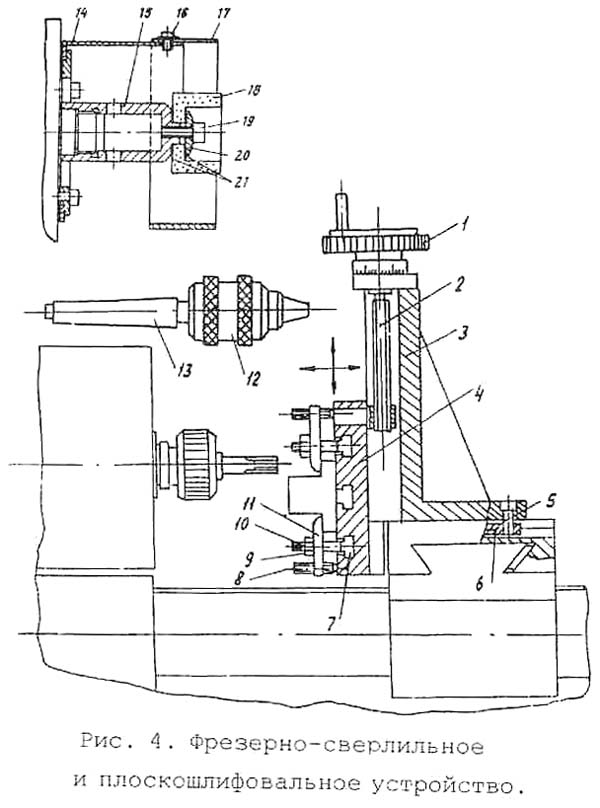 Універсал-В Фрезерно-свердлильний пристрій багатофункціонального верстата